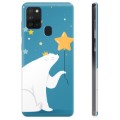 Samsung Galaxy A21s TPU-deksel - Isbjørn