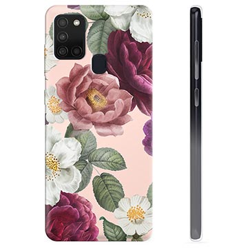 Samsung Galaxy A21s TPU-deksel - Romantiske Blomster