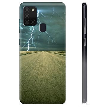Samsung Galaxy A21s TPU-deksel - Storm