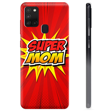 Samsung Galaxy A21s TPU-deksel - Super Mamma