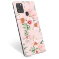 Samsung Galaxy A21s TPU-deksel - Akvarell Blomster