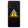 Utskifting av Samsung Galaxy A22 4G Bakdeksel - Svart
