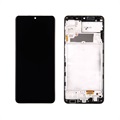 Samsung Galaxy A22 4G Frontdeksel & LCD-skjerm GH82-25944A - Svart