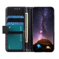 Samsung Galaxy A22 Lommebok-deksel med Magnetisk Lukning - Svart