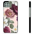 Samsung Galaxy A22 5G Beskyttelsesdeksel - Romantiske Blomster