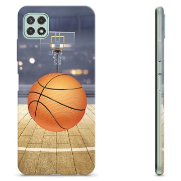 Samsung Galaxy A22 5G TPU-deksel - Basketball