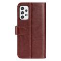 Samsung Galaxy A23 5G Lommebok-deksel med Magnetisk Lukning - Brun