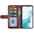 Samsung Galaxy A23 5G Lommebok-deksel med Magnetisk Lukning - Brun