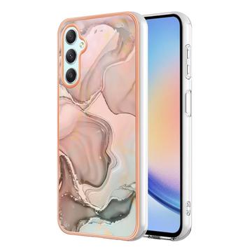 Samsung Galaxy A25 Marble Pattern Electroplated IMD TPU-deksel