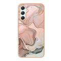 Samsung Galaxy A25 Marble Pattern Electroplated IMD TPU-deksel