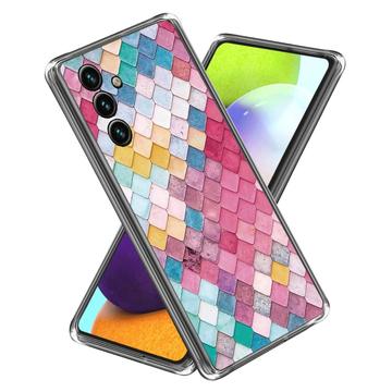 Samsung Galaxy A25 Stilig Ultra-Slim TPU-deksel - Regnbuerombus