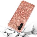 Samsung Galaxy A26 Glitter Series Hybrid-deksel - Gull