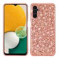 Samsung Galaxy A26 Glitter Series Hybrid-deksel - Roségull
