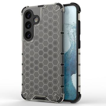 Samsung Galaxy A26 Honeycomb Armored Hybrid-deksel - Svart