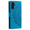 Samsung Galaxy A26 Mandala Series Lommebok-deksel - Blå