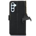 Samsung Galaxy A26 Lommebok-deksel i Lær med RFID - Svart