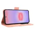 Samsung Galaxy A27 Kortholder Lommebokveske - Rosa