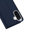 Samsung Galaxy A27/M47/F70 Pro Dux Ducis Skin Pro Flip-deksel - Blå