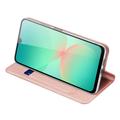 Samsung Galaxy A27/M47/F70 Pro Dux Ducis Skin Pro Flip-deksel - Rosa