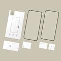 Samsung Galaxy A27 Tech-Protect Glass Fit+ Beskyttelsesglass - 2 stk. - Svart
