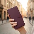 Samsung Galaxy A27 Tech-Protect Lommeboketui med magnet og stativ - Morbær