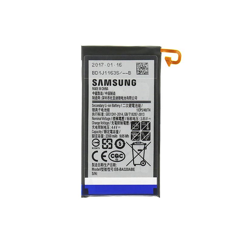 Correct Mus Kabelbaan Samsung Galaxy A3 (2017) Batteri EB-BA320ABE