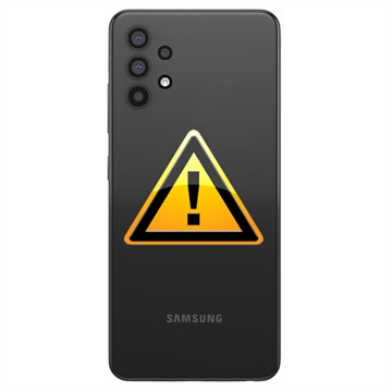 Utskifting av Samsung Galaxy A32 4G Bakdeksel - Svart