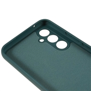 Samsung Galaxy A34 5G Mot Fingeravtrykk Matte TPU-deksel - Militærgrønn