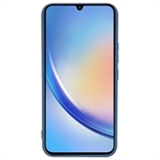 Samsung Galaxy A34 5G Mot Fingeravtrykk Matte TPU-deksel - Safir