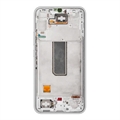 Samsung Galaxy A34 5G Frontdeksel & LCD-skjerm GH82-31200B - Sølv