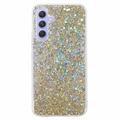 Samsung Galaxy A34 5G Glitter Flakes TPU-deksel