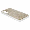 Samsung Galaxy A34 5G Glitter Flakes TPU-deksel - Gull