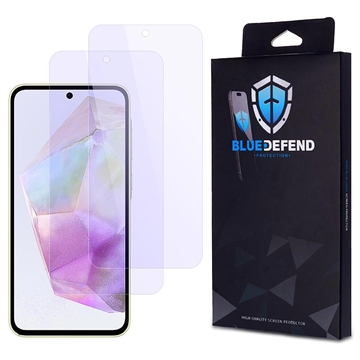 Samsung Galaxy A36 BlueDefend Anti-Blue Light Skjermbeskyttere Beskyttelsesglass - 2 stk.