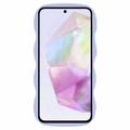 Samsung Galaxy A36 Candy Color Wavy TPU-deksel - Lilla