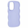 Samsung Galaxy A36 Candy Color Wavy TPU-deksel - Lilla