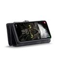 Samsung Galaxy A36 Caseme 008 2-i-1 Multifunksjonell Lommebok-deksel - Svart