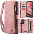 Samsung Galaxy A36 Caseme 008 2-i-1 Multifunksjonell Lommebok-deksel
