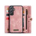 Samsung Galaxy A36 Caseme 008 2-i-1 Multifunksjonell Lommebok-deksel - Rosa