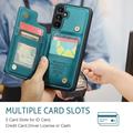 Samsung Galaxy A36 Caseme C22-etui RFID-kortlommebok - grønn