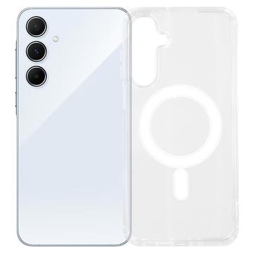 Samsung Galaxy A36 Hybrid-deksel - MagSafe-kompatibel - Gjennomsiktig