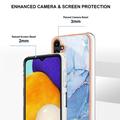 Samsung Galaxy A36 Marble Pattern Electroplated IMD TPU-deksel