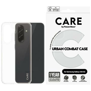Samsung Galaxy A36 PanzerGlass Care Urban Combat-deksel - Gjennomsiktig