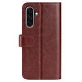 Samsung Galaxy A36 Lommebok-deksel med Magnetisk Lukning - brun