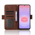Samsung Galaxy A37 Kortholder Lommebokveske - brun