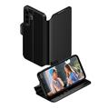 Samsung Galaxy A37 PanzerGlass Care Feature Lommebokveske med stativ - Svart