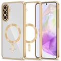 Samsung Galaxy A37 Tech-Protect MagFlex-deksel - MagSafe-kompatibelt - Klar / Gull