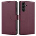 Samsung Galaxy A36/A37/A57 Tech-Protect Lommeboketui med magnet og stativ - Morbær
