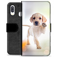 Samsung Galaxy A40 Premium Lommebok-deksel - Hund