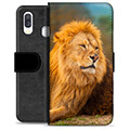 Samsung Galaxy A40 Premium Lommebok-deksel - Løve