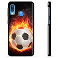 Samsung Galaxy A40 Beskyttelsesdeksel - Fotballflamme